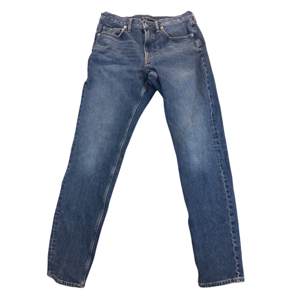 Everlane Uniform Slim Jean Mens 30x32 Actual 30/31 Blue Excellent Cotton Stretch